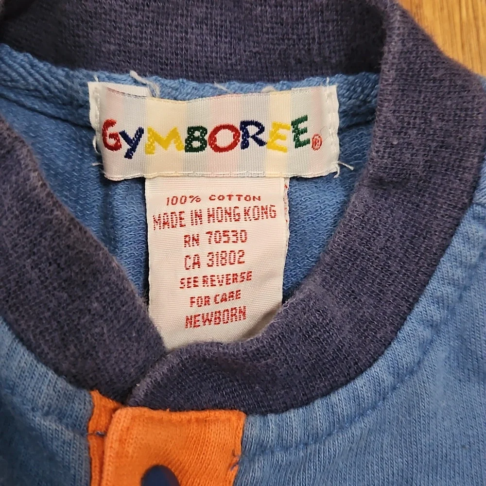 Vintage Gymboree Romper Sz Newborn